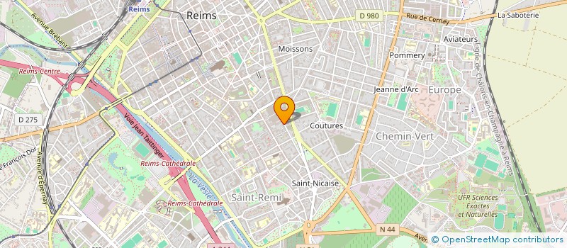 localisation de l'entreprise MONSIEUR GUILLAUME DEPREZ  REIMS