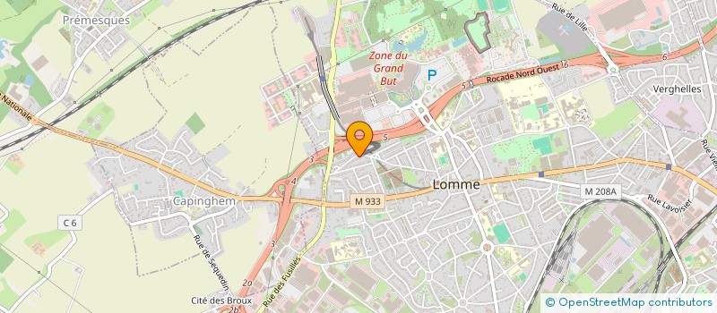 localisation de l'entreprise MONSIEUR GUILLAUME DEQUEANT à LILLE