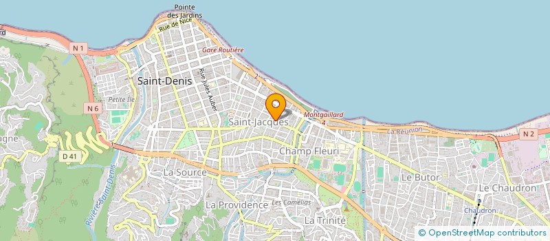 localisation de l'entreprise MONSIEUR GUILLAUME DESAPHIS à SAINT DENIS