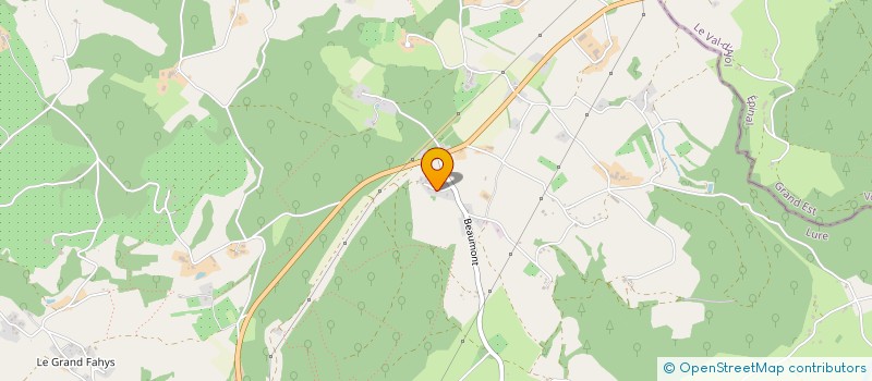 localisation de l'entreprise MONSIEUR GUILLAUME DESCHENES  FOUGEROLLES-SAINT-VALBERT