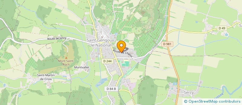 localisation de l'entreprise MONSIEUR GUILLAUME DESCOMBIN  GENOUILLY