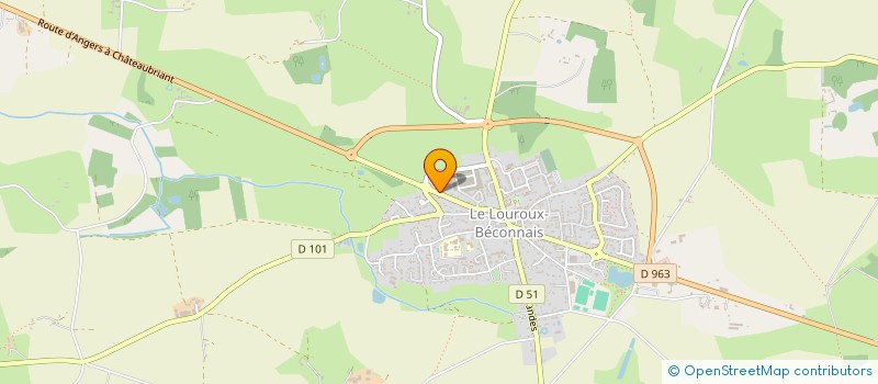 localisation de l'entreprise MONSIEUR GUILLAUME DESHAIES  VAL D'ERDRE-AUXENCE