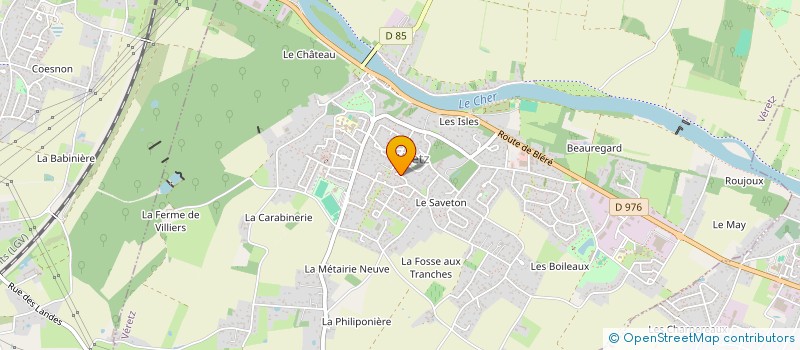 localisation de l'entreprise MONSIEUR GUILLAUME DESLOGES  VERETZ