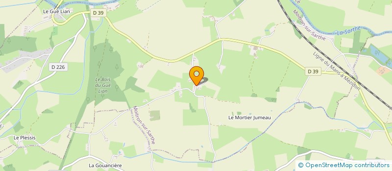 localisation de l'entreprise MONSIEUR GUILLAUME DESPRES  MOITRON-SUR-SARTHE