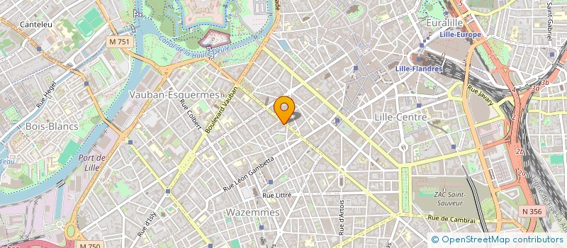 localisation de l'entreprise MONSIEUR GUILLAUME DEVAUX à LILLE