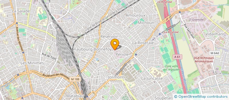 localisation de l'entreprise MONSIEUR GUILLAUME DEVEZE à TOULOUSE