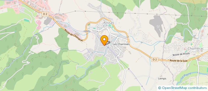 localisation de l'entreprise MONSIEUR GUILLAUME DEVILLE-LARDERAT  ALISSAS