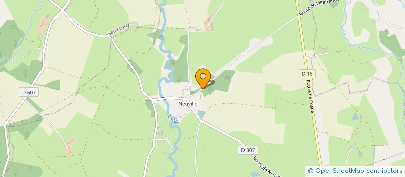 localisation de l'entreprise MONSIEUR GUILLAUME DEVILLEPOIX  VIEURE