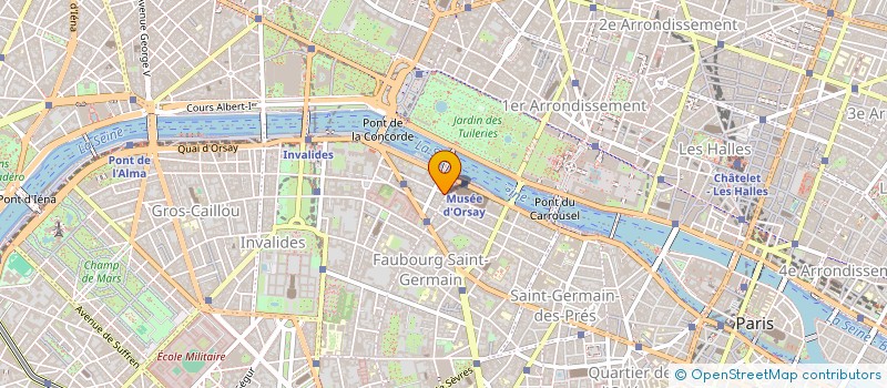 localisation de l'entreprise MONSIEUR GUILLAUME DEVOUD  PARIS