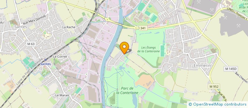 localisation de l'entreprise MONSIEUR GUILLAUME DEWAILLY  EMMERIN