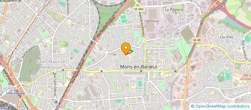 localisation de l'entreprise MONSIEUR GUILLAUME DEWOLF  MONS-EN-BARUL