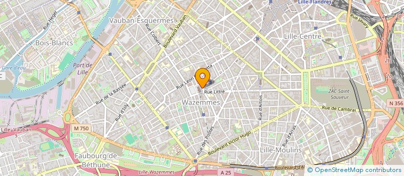 localisation de l'entreprise MONSIEUR GUILLAUME DEZERT  LILLE