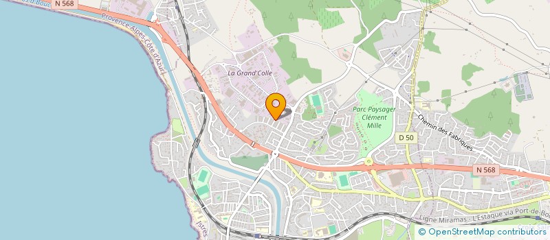 localisation de l'entreprise MONSIEUR GUILLAUME DI JORIO  PORT DE BOUC