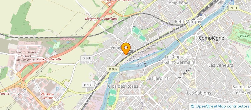 localisation de l'entreprise MONSIEUR GUILLAUME DIDELET  VENETTE