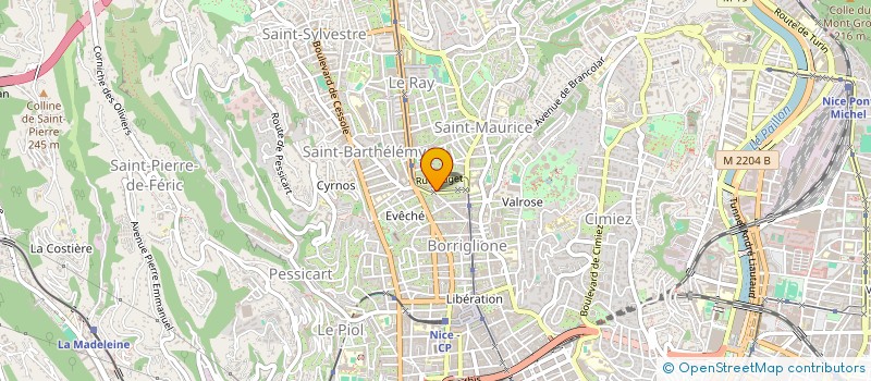 localisation de l'entreprise MONSIEUR GUILLAUME DIEZ à NICE