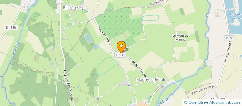 localisation de l'entreprise MONSIEUR GUILLAUME DILLEE  MEZIDON VALLEE D'AUGE