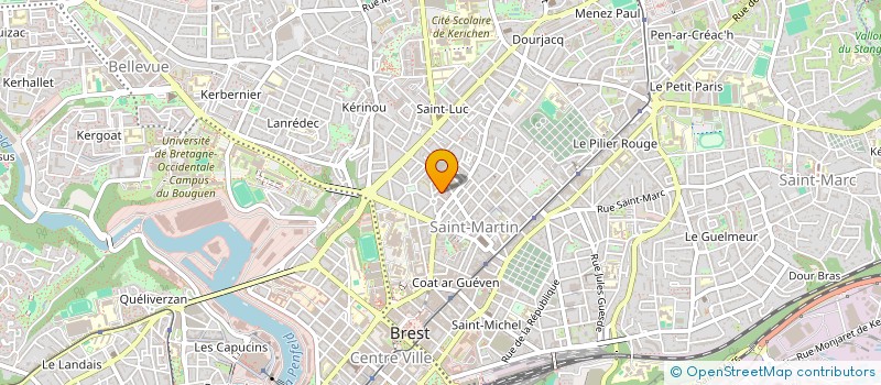 localisation de l'entreprise MONSIEUR GUILLAUME DISDIER à BREST