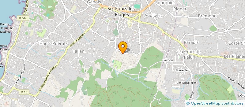 localisation de l'entreprise MONSIEUR GUILLAUME DIXNEUF à SANARY-SUR-MER