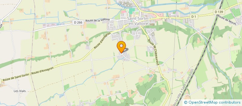 localisation de l'entreprise MONSIEUR GUILLAUME DONAT  SAINT-SORLIN-EN-VALLOIRE