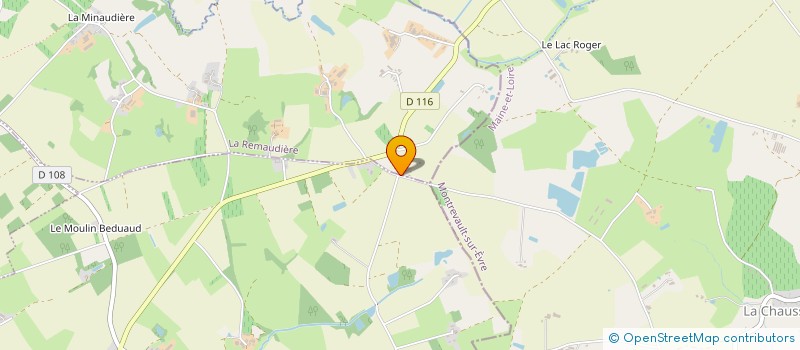 localisation de l'entreprise MONSIEUR GUILLAUME DORBEAU  LA REMAUDIERE