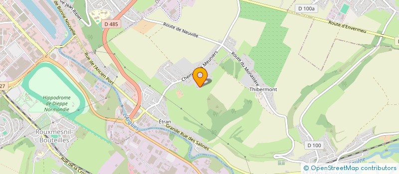 localisation de l'entreprise MONSIEUR GUILLAUME DORDET  MARTIN-EGLISE