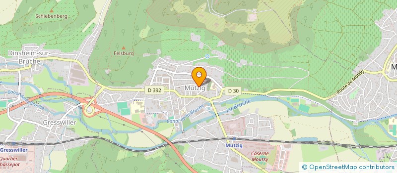 localisation de l'entreprise MONSIEUR GUILLAUME DORR  MUTZIG