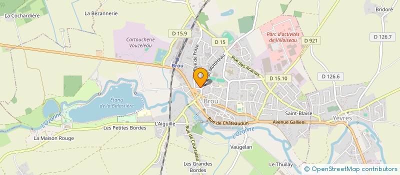 localisation de l'entreprise MONSIEUR GUILLAUME DORSO à BROU
