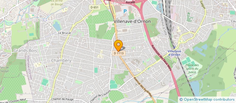 localisation de l'entreprise MONSIEUR GUILLAUME DOS SANTOS à VILLENAVE-D'ORNON