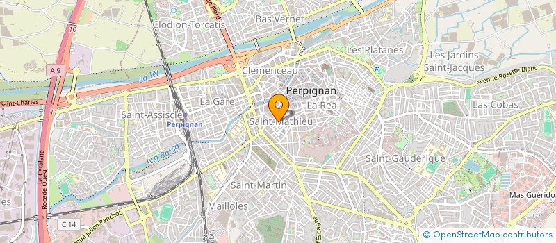 localisation de l'entreprise MONSIEUR GUILLAUME DOUIN  PERPIGNAN