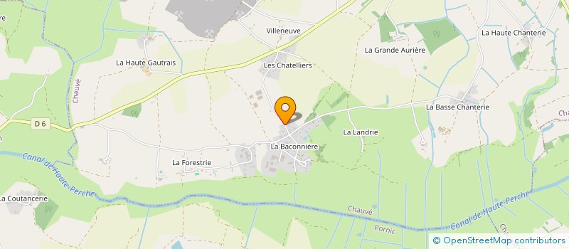 localisation de l'entreprise MONSIEUR GUILLAUME DOUSSET  CHAUVE