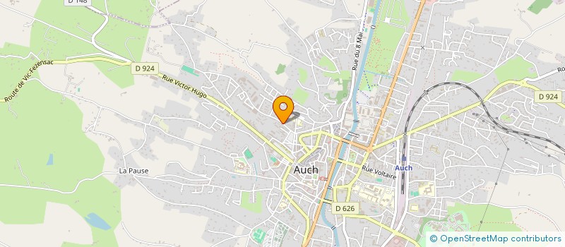 localisation de l'entreprise MONSIEUR GUILLAUME DOUTRE  AUCH