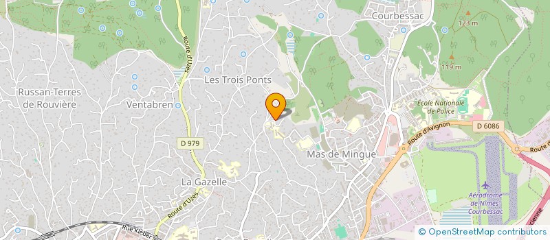 localisation de l'entreprise MONSIEUR GUILLAUME DRAVET  NIMES