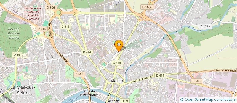 localisation de l'entreprise MONSIEUR GUILLAUME DREZET à MELUN