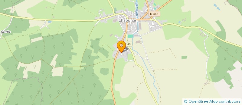 localisation de l'entreprise MONSIEUR GUILLAUME DROULOT  CHAOURCE