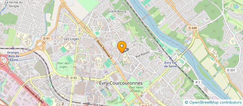localisation de l'entreprise MONSIEUR GUILLAUME DRUON à EVRY-COURCOURONNES
