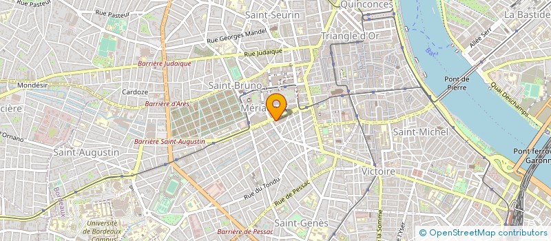 localisation de l'entreprise MONSIEUR GUILLAUME DUBLANC  BORDEAUX