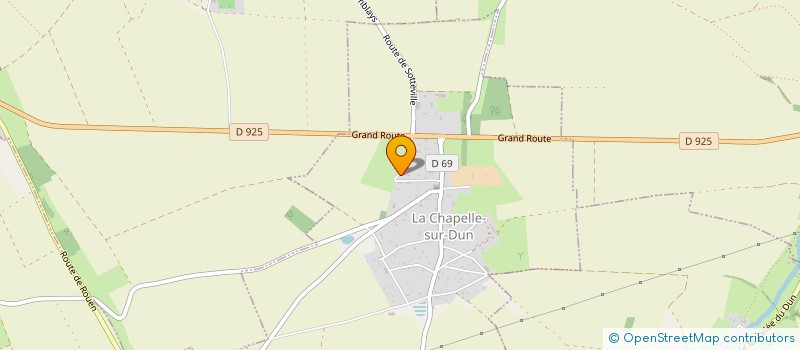 localisation de l'entreprise MONSIEUR GUILLAUME DUBOSC  LA CHAPELLE-SUR-DUN