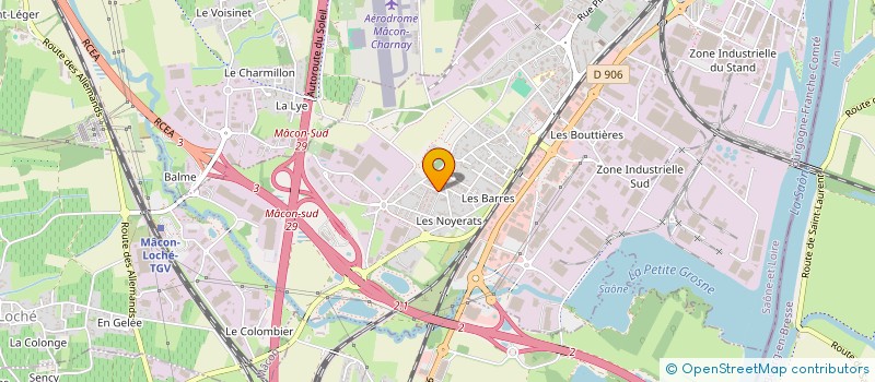 localisation de l'entreprise MONSIEUR GUILLAUME DUBOST à MACON