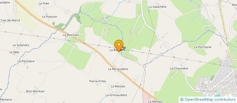 localisation de l'entreprise MONSIEUR GUILLAUME DUBREIL  ROMAGNE