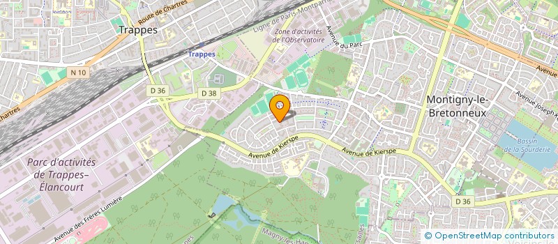 localisation de l'entreprise MONSIEUR GUILLAUME DUBREUIL  MONTIGNY-LE-BRETONNEUX