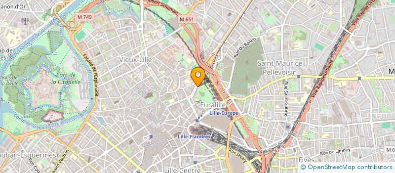 localisation de l'entreprise MONSIEUR GUILLAUME DUCHEMIN  LILLE