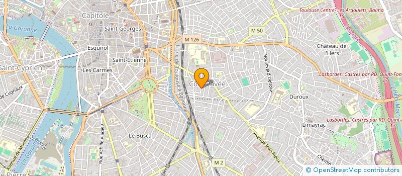 localisation de l'entreprise MONSIEUR GUILLAUME DUCLAUX à TOULOUSE