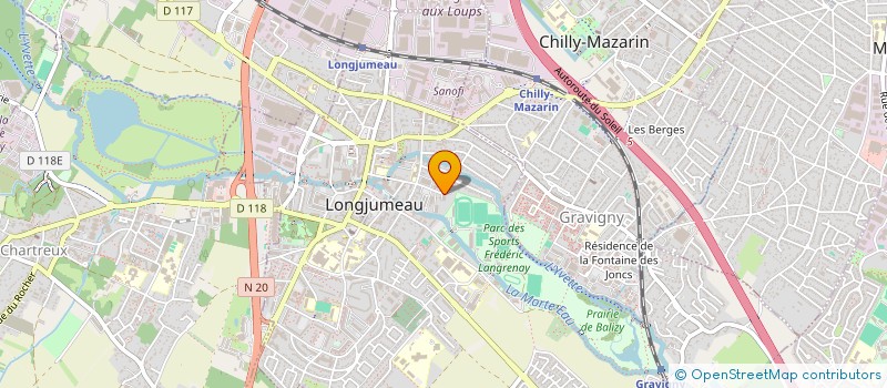 localisation de l'entreprise MONSIEUR GUILLAUME DUFORT à LONGJUMEAU