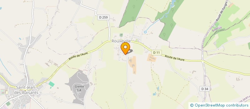 localisation de l'entreprise MONSIEUR GUILLAUME DUFOUR  SAINT-JEAN-D'ELLE