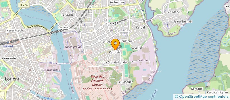 localisation de l'entreprise MONSIEUR GUILLAUME DUHAMEL  LANESTER