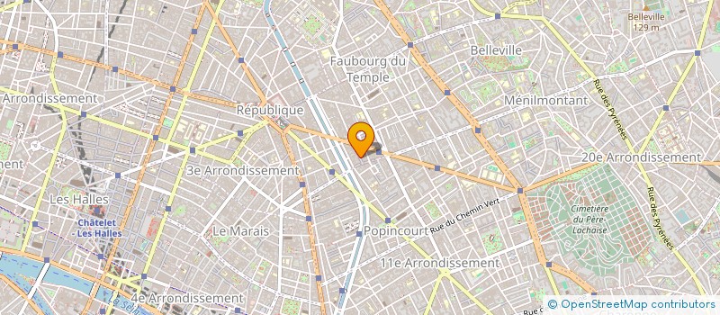 localisation de l'entreprise MONSIEUR GUILLAUME DUJARRIER  PARIS