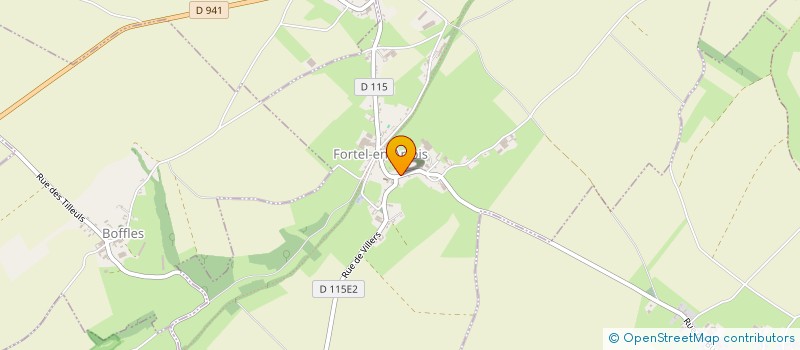 localisation de l'entreprise MONSIEUR GUILLAUME DULARY  FORTEL-EN-ARTOIS