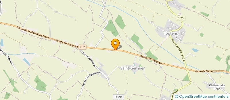 localisation de l'entreprise MONSIEUR GUILLAUME DUMAS  SAINT-GERMIER