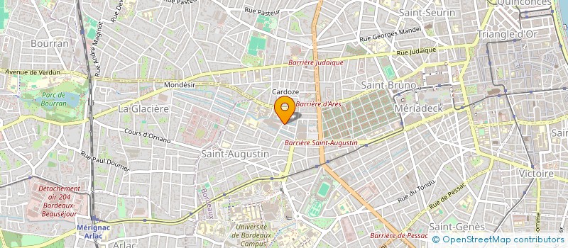 localisation de l'entreprise MONSIEUR GUILLAUME DUMAS à BORDEAUX