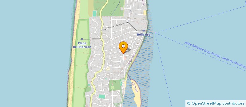 localisation de l'entreprise MONSIEUR GUILLAUME DUMONT à LEGE-CAP-FERRET
